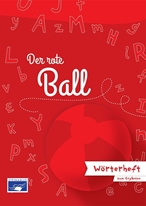 Εικόνα της Der rote Ball - Wörterheft  zum Ergänzen (Γλωσσάριο χωρίς μετάφραση)