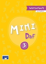 Εικόνα της MINI DaF 3 - Wörterheft zum Ergänzen (Γλωσσάριο χωρίς μετάφραση)
