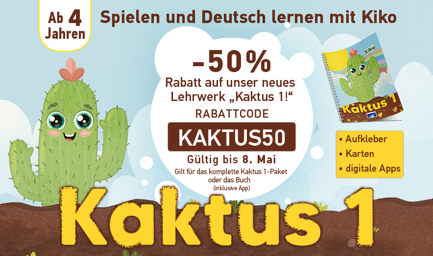 Neuerscheinung des Buches "Kaktus 1"